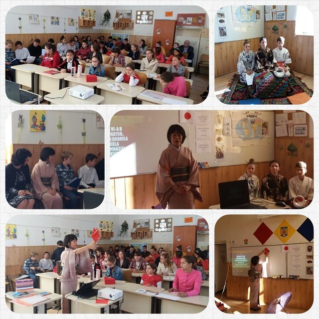 Secretarul I al Ambasadei Japoniei în România a vizitat Școala din Mereni