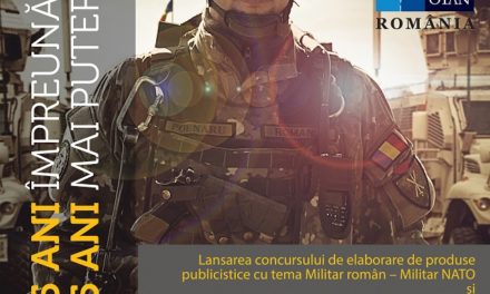 Lansarea concursului de elaborare de produse publicistice cu tema  „Militar român – militar NATO” la UOC